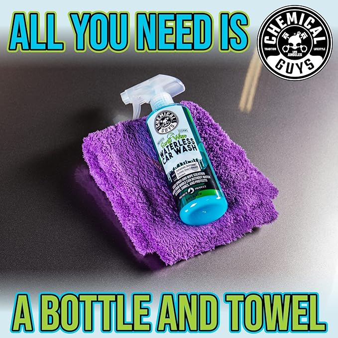 Chemical Guys Swift Wipe Sprayable Waterless Car Wash - Easy Spray & Wipe Cleaner for Cars, Trucks, Motorcycles & RVs, Safe on Paint, Glass & Wheels, Eco Friendly Formula, 1 Gallon (128 oz)
