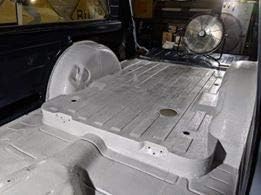 Durabak-18 Textured Truck Bed Liner Gallon KIT - Roll On Coating | DIY Custom Coat for Bedliner and Undercoating, Auto Body, Automotive Rust Proofing, Boat Repair (Gallon, Light Gray)