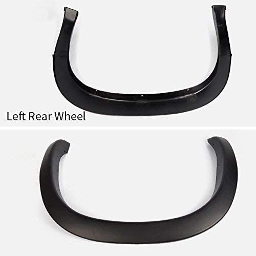G-PLUS Fender Flares Compatible with 2002-2008 Dodge Ram 1500 Models Only, Compatible with 2003-2009 Dodge Ram 2500 3500 Models Only 4PCS 55276209AC