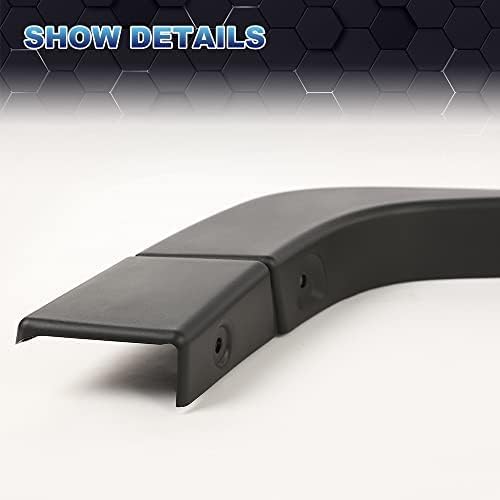 PIT66 4Pcs Fender Flares, Compatible with 2014-2018 Chevy Silverado 1500/2015-2019 Silverado 2500HD 3500HD(Only fit Models with fleetside Bed.Not for dually Models)