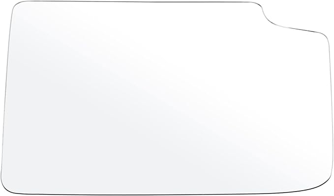 ECCPP Towing Mirror Glass Replacement For 1988-1998 For Chevy/For GMC C1500/K1500 1988-2000 For Chevy/For GMC C2500/K2500/K3500 1988-2001 For Chevy C3500 Left Side Upper Flat Glass Tow Mirror Glass