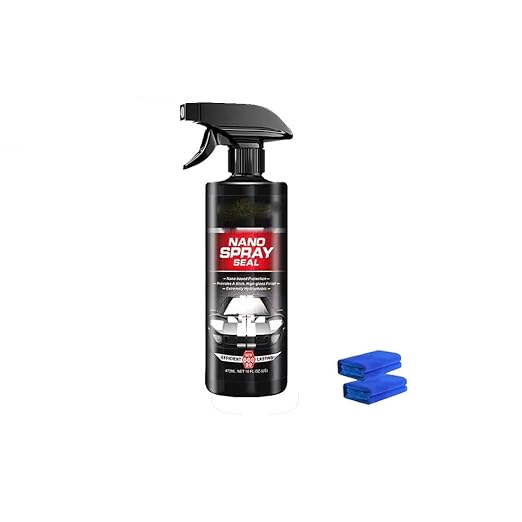 16oz Car Nano Synthetic Spray Sealant,Nano Ceramic Coating for Cars,Quick Effect Coating Agent for Car,2025new Car Wax Polish Spray,Car Coating Spray,Waterless Nano Polish,Automotive Paint Sealant (1)