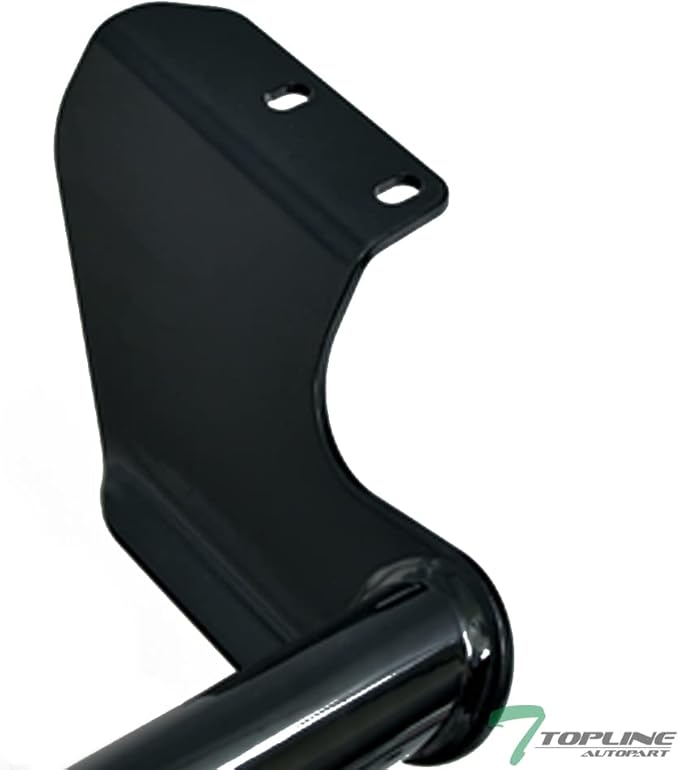 Class 3 III Black 2" Receiver Tube Rear Bumper Trailer Tow Hitch Towing Mount Compatible with 99-17 Honda Odyssey