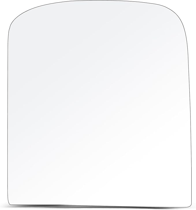 SCITOO Upper Flat Towing Mirror Glass Replacement with Right Passenger Side Mirror Lens Compatible with 1988-1998 For Chevy/For GMC C1500/K1500 1988-2000 For Chevy/For GMC C2500/K2500/K3500