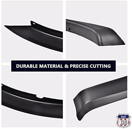 PIT66 Fender Flares, Compatible With 1999-2007 Ford F250 F350 Super Duty(ONLY Fit Styleside Models), Black Factory Style Wheel Flares Set, 4 Pcs