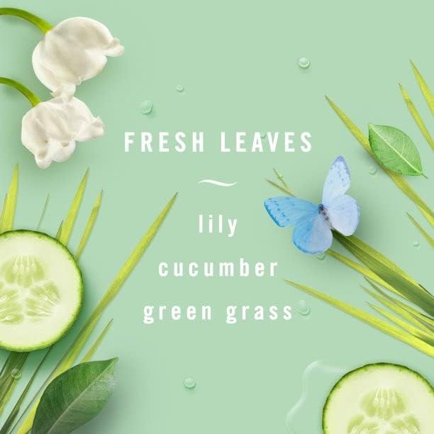 Febreze Car Vent Clip Air Freshener, Odor Eliminator for Up to 30 Days Freshness, 2 Clips (Fresh Leaves)