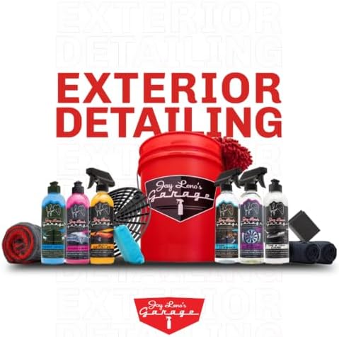 Jay Leno's Garage Leather Cleaner – Deep-Cleaning Leather Seat Cleaner for Car Interior, pH-Balanced Car Refresher That Gently Cleans, Lifts Grime, Refurbish and Restores All Leather Surfaces (16 oz)