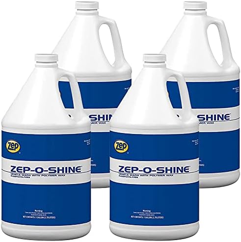 Zep-O-Shine Car Wash Concentrate - 1 Gallon (Case of 4) 38224