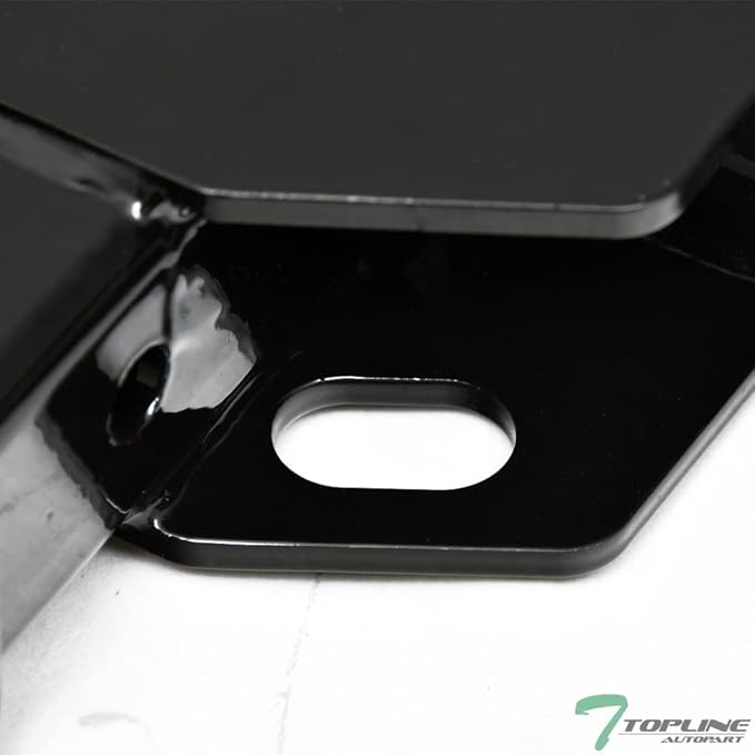 Class 3 III Black 2" Receiver Tube Rear Bumper Trailer Tow Hitch Towing Mount Compatible with 04-20 Toyota Sienna