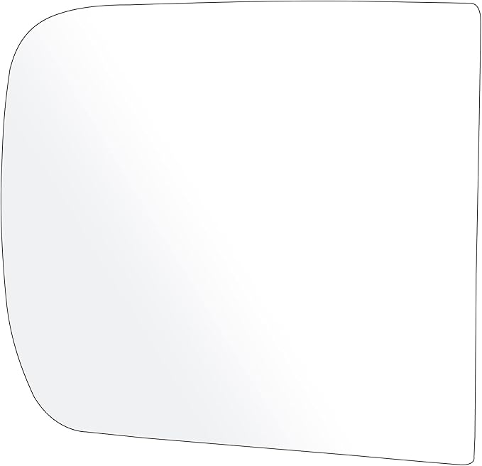 ECCPP Towing Mirror Glass Replacement For 1988-1998 For Chevy/For GMC C1500/K1500 1988-2000 For Chevy/For GMC C2500/K2500/K3500 1988-2001 For Chevy C3500 Right Side Upper Flat Glass Tow Mirror Glass