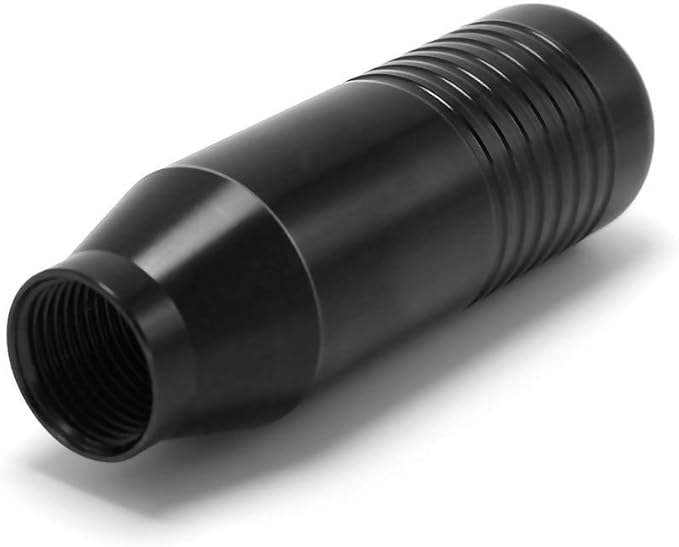 (Black) Manual Universal Automatic Gear Shifter Shift Knobs with 4 Adapters Fit Compatible with Manual Cars Most Automatic Cars