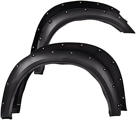 G-PLUS Fender FlaresCompatible with Dodge Ram 2500/3500 2010-2018, ONLY Fit for Fleetside Models with 76.3" 98.3" (6.4ft, 8.2ft) Bed, Not Fit Dually and Chassis Cab Models