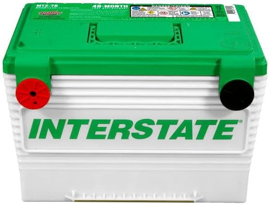 Interstate Batteries Automotive Battery 12V 62Ah 800CCA (MTZ-78) Automobile SLI AGM Starting Replacement Battery (Group Size 78) Cars, SUVs, Sedans, Trucks