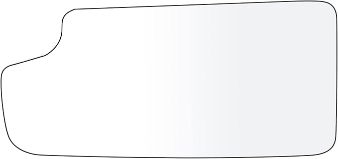 ECCPP Towing Mirror Glass Replacement For 1988-1998 For Chevy/For GMC C1500/K1500 1988-2000 For Chevy/For GMC C2500/K2500/K3500 1988-2001 For Chevy C3500 Left Side Lower Convex Glass Tow Mirror Glass