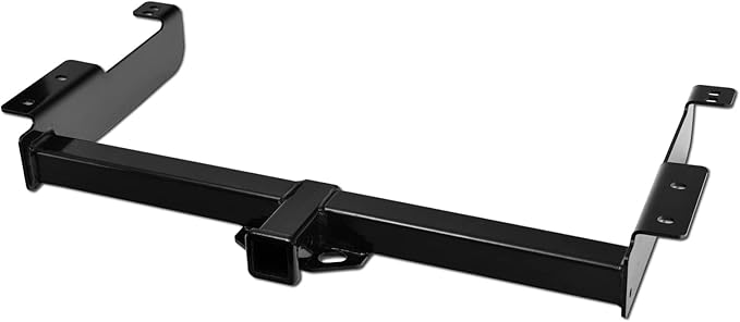 Class 3 Trailer Hitch Tow Receiver 2" Heavy Duty Towing Hitch - Compatible With 1996-2021 Chevy Express and GMC Savana Vans High Strength Rear Mount Tow for Cargo Hauling Trailer Towing Needs