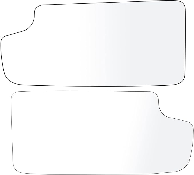 ECCPP Towing Mirror Glass 1988-1998 For Chevy/For GMC C1500/K1500 1988-2000 For Chevy/For GMC C2500/K2500/K3500 1988-2001 For Chevy C3500 Left And Right Side Lower Convex Glasses Tow Mirror Glass