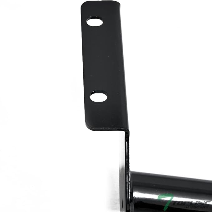 Class 3 III Black 2" Receiver Tube Rear Bumper Trailer Tow Hitch Towing Mount Compatible with 02-07 Jeep Liberty