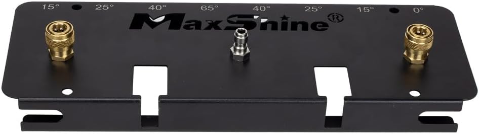 Maxshine Universal Foam Cannon Holder – Compatible with 1/4" Quick Connect – Wall-Mounted Organizer for Garage & Mobile Detailing – Holds Foam Cannons & Accessories – Metal Rack