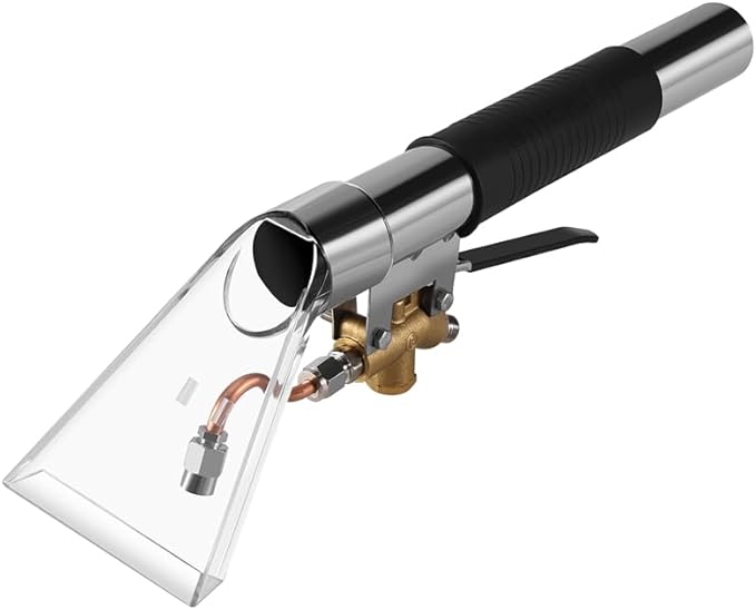 Stainless Steel Carpet Extractor Wand for Steam Car Cleaner, Truckmount Carpet Cleaning Machine Accessory, Upholstery Cleaning Tool for Furniture Auto Car Detailing