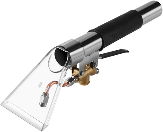 Stainless Steel Carpet Extractor Wand for Steam Car Cleaner, Truckmount Carpet Cleaning Machine Accessory, Upholstery Cleaning Tool for Furniture Auto Car Detailing