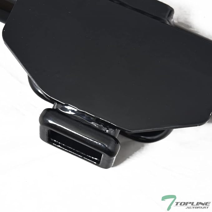 Class 3 III Black 2" Receiver Tube Rear Bumper Trailer Tow Hitch Towing Mount Compatible with 05-15 Xterra