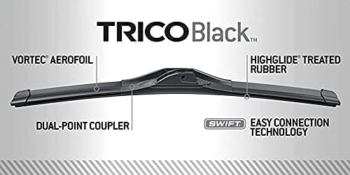 TRICO Diamond 21" + 21" Premium Automotive Replacement Windshield Wiper Blades (Set of 2), Passenger and Driver Side All-Weather Beam Wiper Blades for Select Vehicle Models