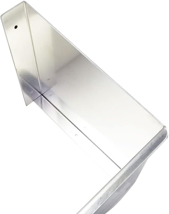 Pit Posse Double Utility Jug Holder Organizer Storage Rack - Made in USA - Holds 2 Five Gallon Utility Jug Containers - Anti-Rusting Aluminum - Garage Shop Enclosed Race Trailer (Silver)