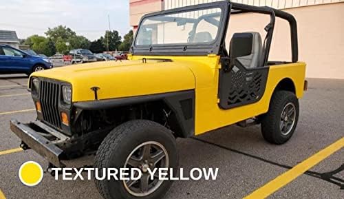 Durabak-18 Textured Truck Bed Liner Gallon KIT - Roll On Coating | DIY Custom Coat for Bedliner and Undercoating, Auto Body, Automotive Rust Proofing, Boat Repair (Gallon, Yellow)