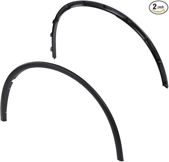 G-PLUS Front Fender Trim Wheel Molding Driver and Passenger Side Compatible with Dodge Durango 2011 2012 2013 2014 2015 2016 2017 2018 2019 2020 2021