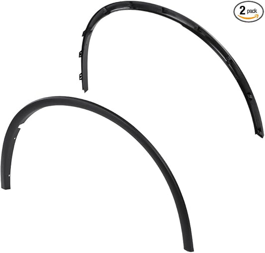 G-PLUS Front Fender Trim Wheel Molding Driver and Passenger Side Compatible with Dodge Durango 2011 2012 2013 2014 2015 2016 2017 2018 2019 2020 2021