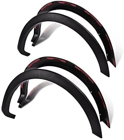 CHEDA Factory Style Fender Flares Compatible with 04-08 Ford F150 66.0"/67.0"/78.0"/96.0" Bed Length(Not Fit Heritage Models), 07-08 Lincoln Mark LT with 67.0"/78.0" Bed Length,Textured 4pcs