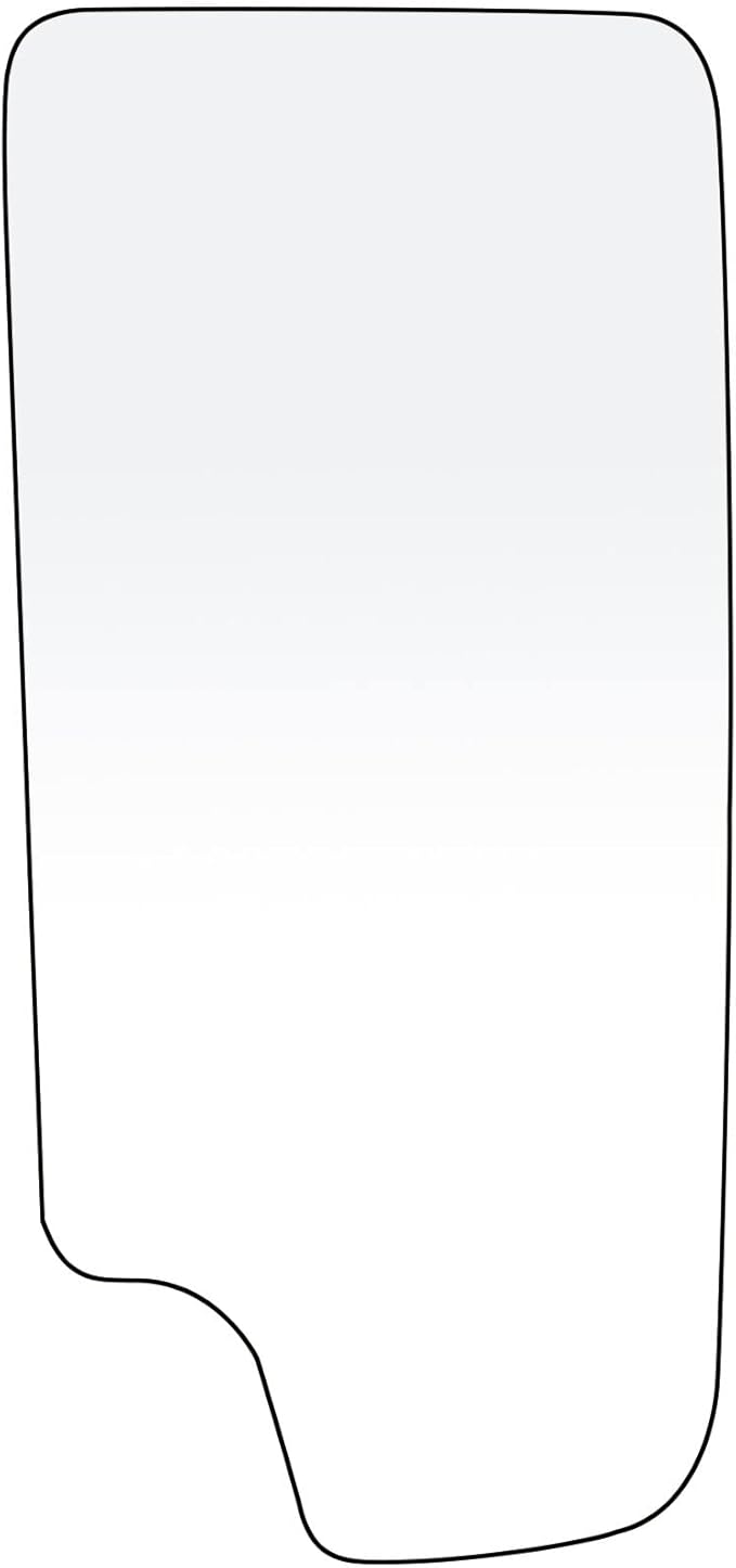 ECCPP Towing Mirror Glass 1988-1998 For Chevy/For GMC C1500/K1500 1988-2000 For Chevy/For GMC C2500/K2500/K3500 1988-2001 For Chevy C3500 Left Side Upper Flat And Lower Convex Glasses Mirror Glass