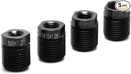 (Black) Metal Racing Manual Gear Shift Knobs Adapters for Fit Compatible with Mazda Tacoma STi Nismo 2004 Honda Accord Subaru Focus ST Miata Toyota