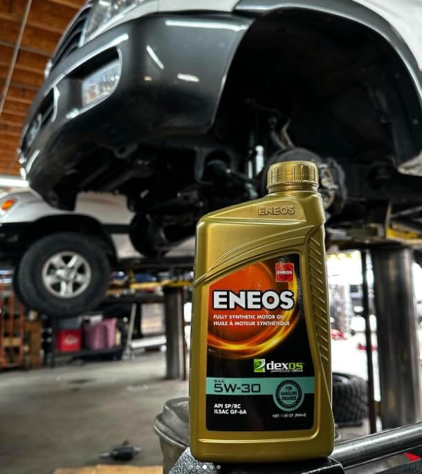 Eneos 3703-300 Full Synthetic Motor Oil, 1 Quart, 1 Pack