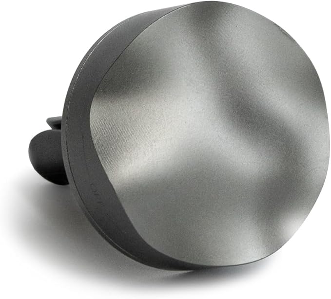 THEDOTS Series Metal Wave Car Air Freshener Vent Clip, Moroccan Mint Tea, Water Ripple Design, Long-lasting Fragrance, Gift for Drivers