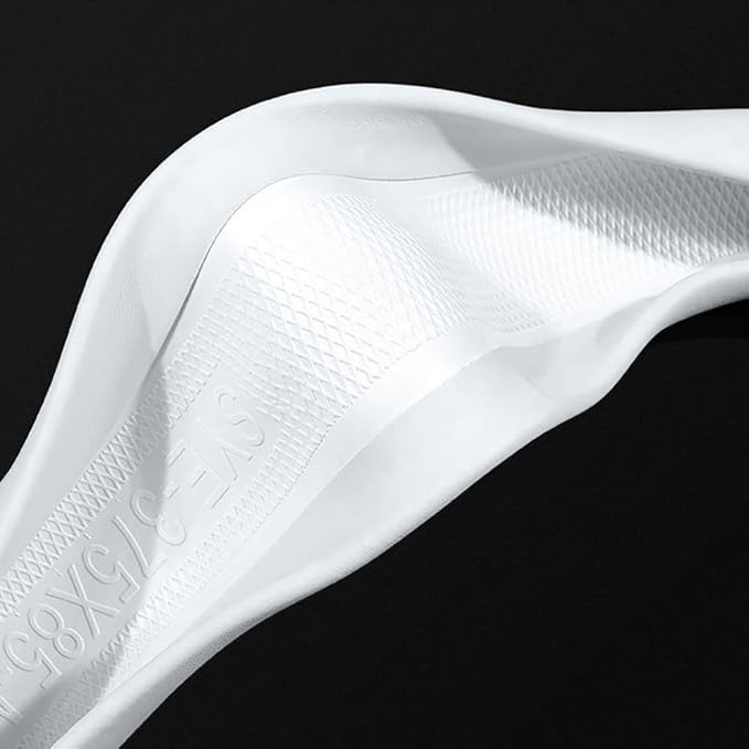 Carodi Leather Car Steering Wheel Cover, Elegant, Fashionable, Comfortable, Non-Slip, Breathable, Universal 15 inch, Black and White