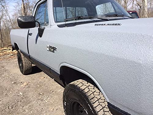 Durabak-18 Textured Truck Bed Liner Gallon KIT - Roll On Coating | DIY Custom Coat for Bedliner and Undercoating, Auto Body, Automotive Rust Proofing, Boat Repair (Gallon, Dark Gray)