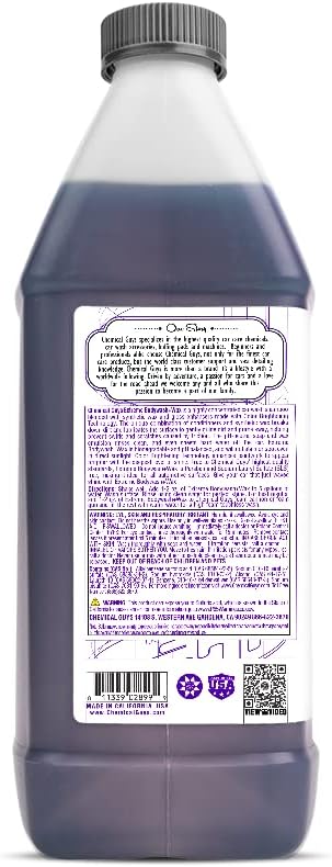 Chemical Guys Extreme Bodywash & Wax Foaming Car Wash Soap - Works with Foam Cannons, Foam Guns, or Bucket Washes for Cars, Trucks, Motorcycles, RVs, and More, Grape Scent - 128 oz (1 Gallon)
