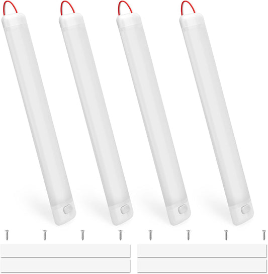 Linkstyle 12V Interior LED Light Bar, Super Bright 96LEDs Strip Lights with Switch, Enclosed Trailer Lamps for Car Truck Camper Van RV