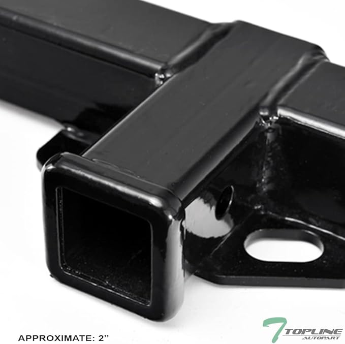 Class 3 Trailer Hitch Tow Receiver 2" Heavy Duty Towing Hitch - Compatible With 1996-2021 Chevy Express and GMC Savana Vans High Strength Rear Mount Tow for Cargo Hauling Trailer Towing Needs