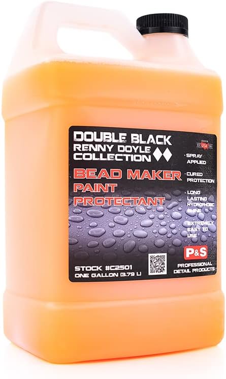 P & S PROFESSIONAL DETAIL PRODUCTS Bead Maker + 4 Eagle Edgeless Microfiber Towels - Combo Kit - Paint Protectant & Sealant, Easy Spray & Wipe Application (1 Gallon + 1 Pint)