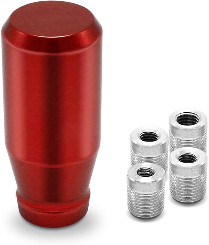 (Red) Weighted Manual Universal Automatic Gear Shifter Shift Knobs Compatible with Manual Cars Most Automatic Cars