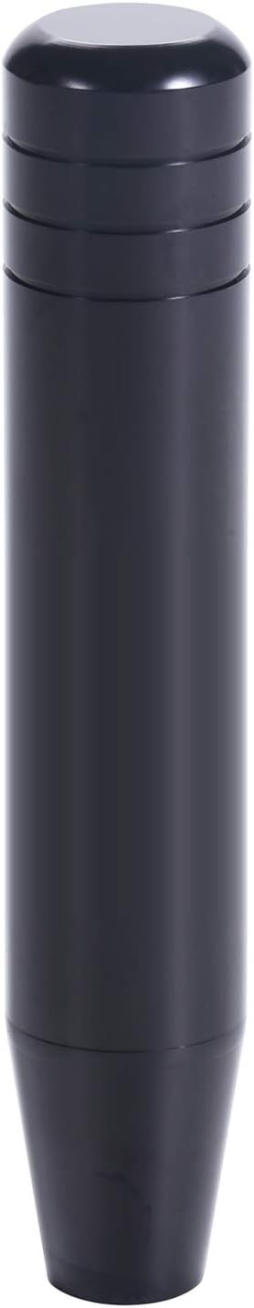 Long Shift Knob Extension Shifter Handle Aluminum Alloy Gear Stick Transmissions Weighted Shifting Lever Universal Fit Most Manual Automatic Cars Truck SUV (Black)