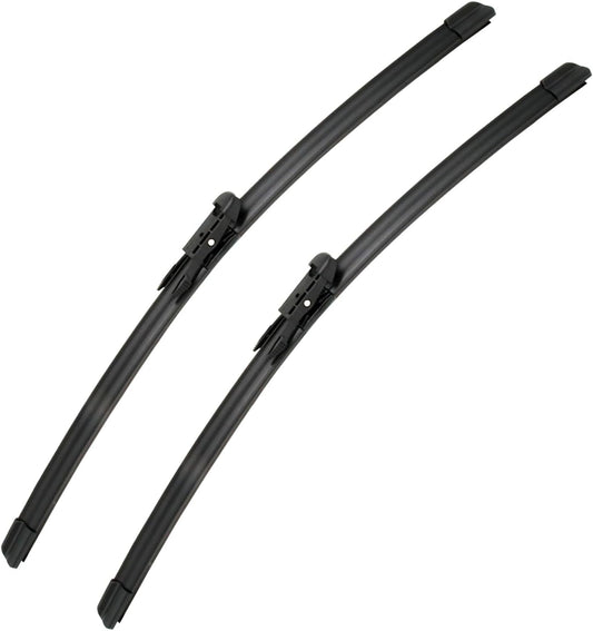 Windshield Wiper Blades for BMW 320i 2013-2018, 328i 2010-2016, 335i 2010-2015, M3 2015-2018, AUDI A3/A3 QUATTRO 2006-2013, Original Equipment Replacement Wiper Blades for My Car- 24"/19"(Set of 2)