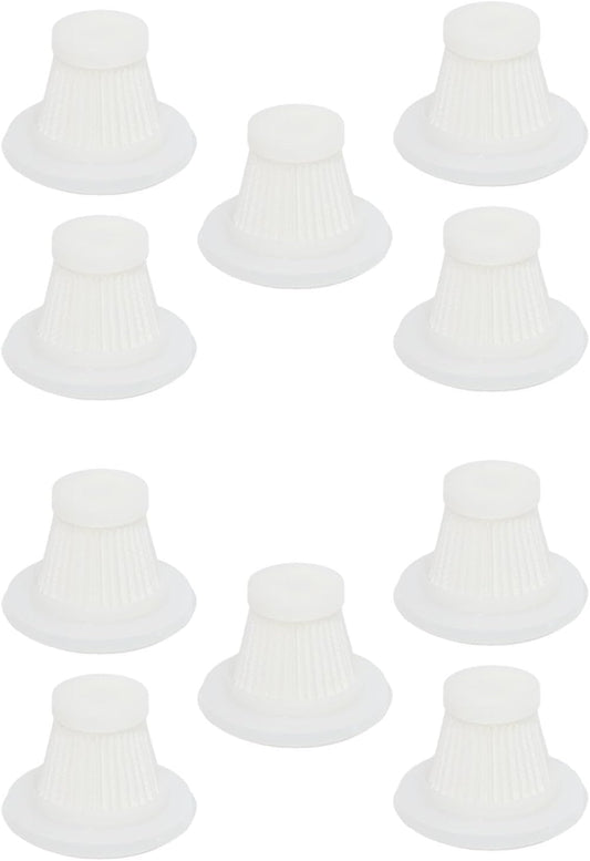 PUREBURG Replacement Filter Compatible with KMM LT-117C Handheld Car Vacuum Cleaner 9000Pa,10-Pack Washable HEPA Filter Air Clean Dust