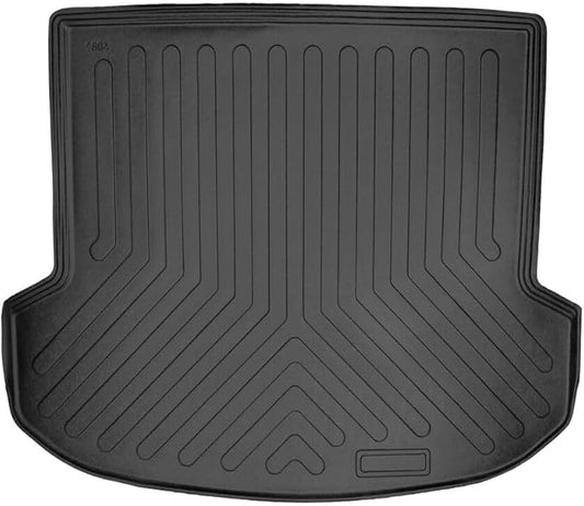Kia Sorento 2021-2026 Cargo Liner 3D Custom Fit Heavy Duty All Weather Rubber Car Trunk Liners Waterproof Odorless Non-Slip Soft TPE Cargo Mats (Black) by RizLiner