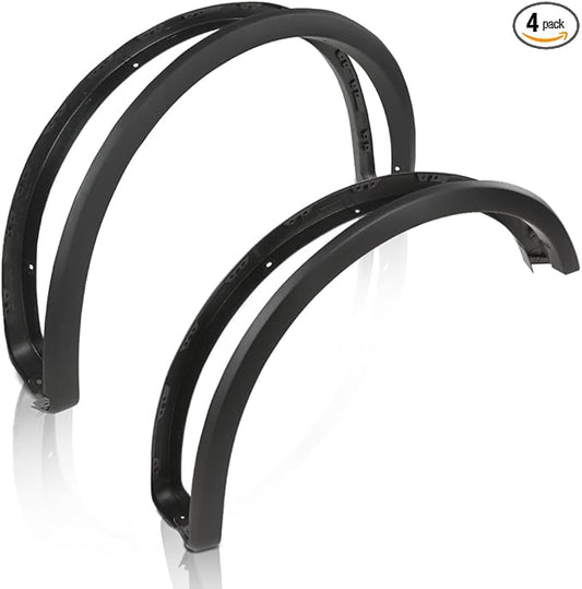 PIT66 Fender Flares Compatible with Ford F150 2018 2019 2020 Smooth Paintable Factory Style 4pcs