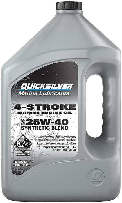 Quicksilver by Mercury Marine 25W-40 Marine Engine Oil