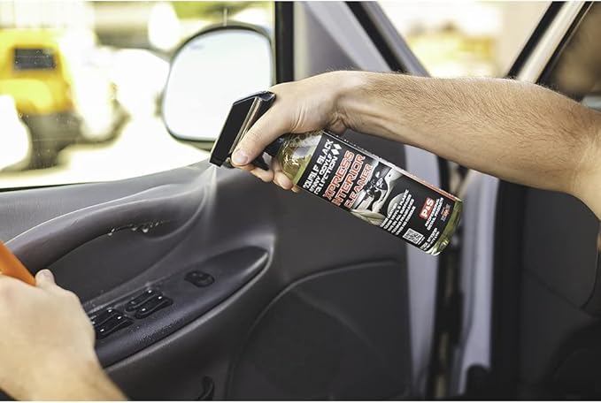 P & S PROFESSIONAL DETAIL PRODUCTS - Xpress Interior Cleaner, All-In-One Solution Safely Removes Traffic Marks, Dirt, Grease, Oil; Works on Leather, Vinyl, Plastic; Fresh Scent - 5 Gallon