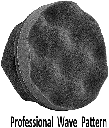 IPELY 2 Pack Large Tire Shine Applicator Pad, Durable and Reusable Hex-Grip Tire Dressing Applicator Pad for Applying Tire Shine